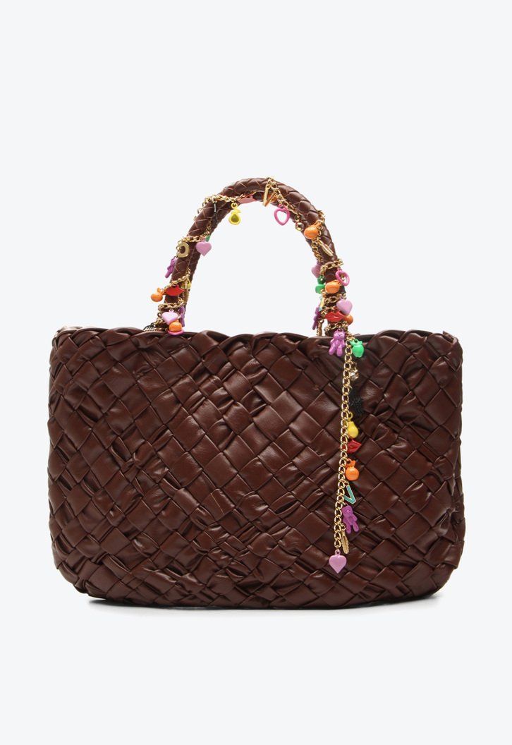 Bolsa Tote Anna Grande Marrom