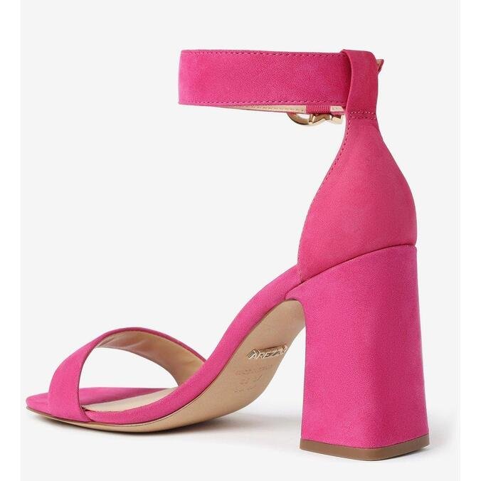 Arezzo sandalia rosa clearance