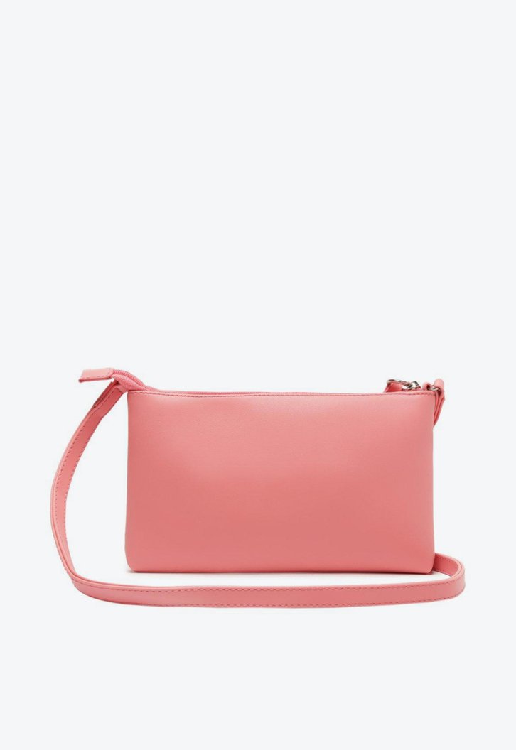 Bolsa Tiracolo Rosa Anacapri Minimalista Pequena