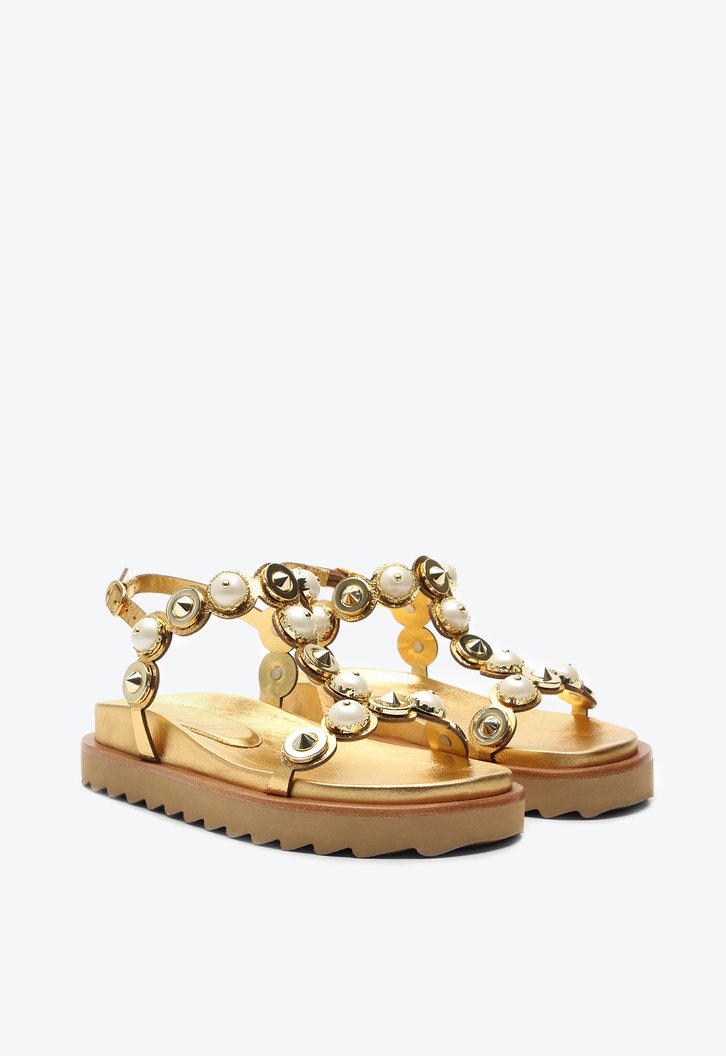 Papete Lacy Dourado