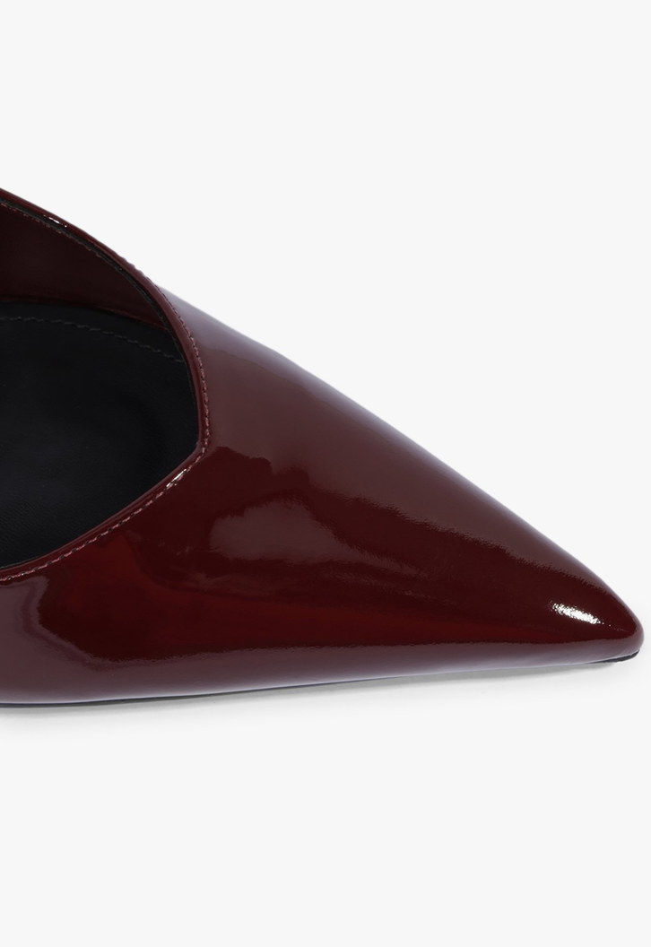 Scarpin Slingback Lexi Couro Vermelho