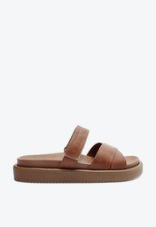 Rasteira Papete Marrom Anacapri Velcro