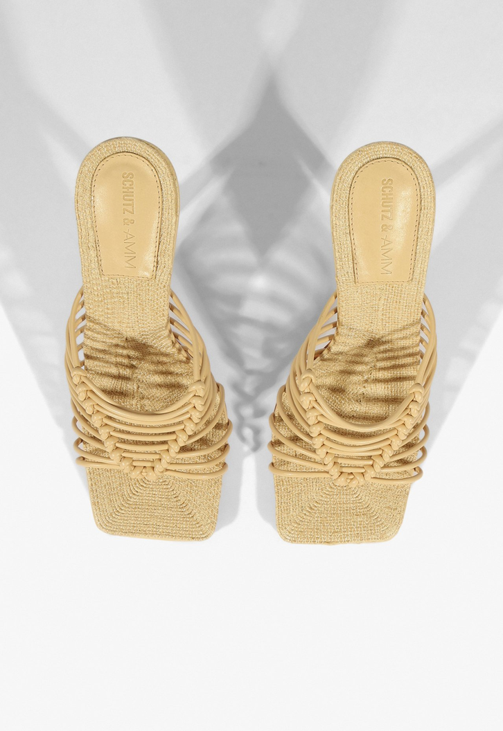 Sandália Mule Summer Nude