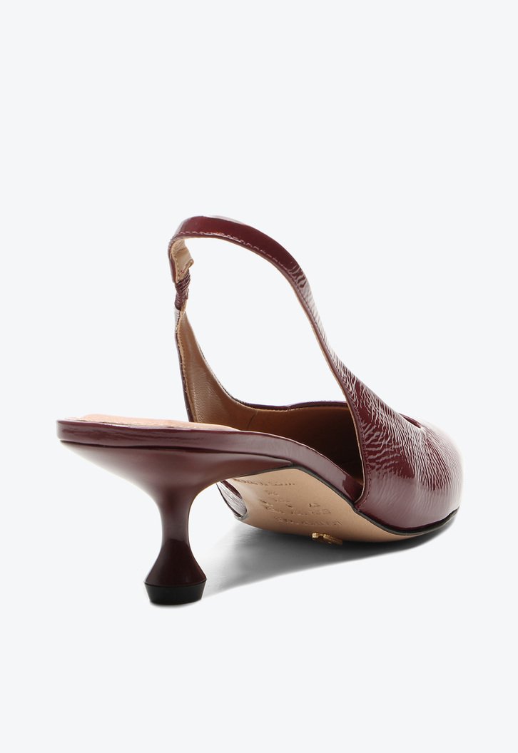 Slingback Roxo Vicenza Servia