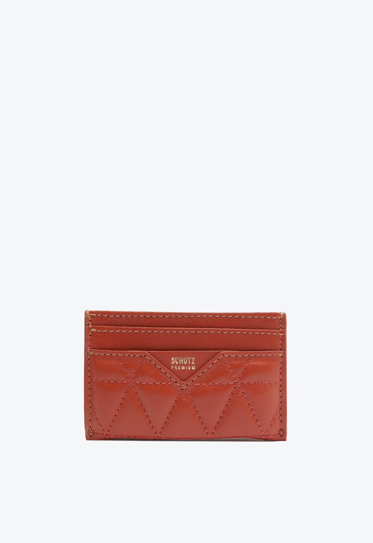 Porta-cartão Vermelho Escuro Schutz 944 Couro Porta-cartão Vermelho Escuro Schutz 944 Couro