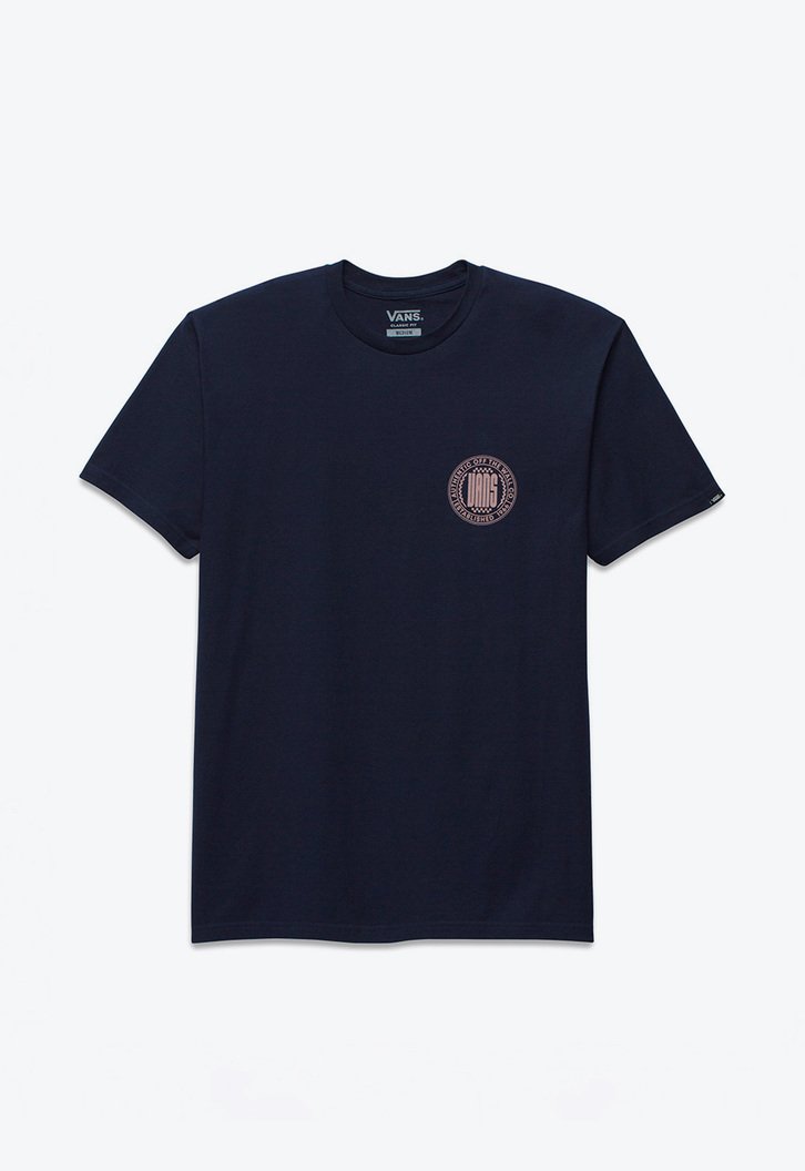 Camiseta Circle Racer Lockup Ss Navy