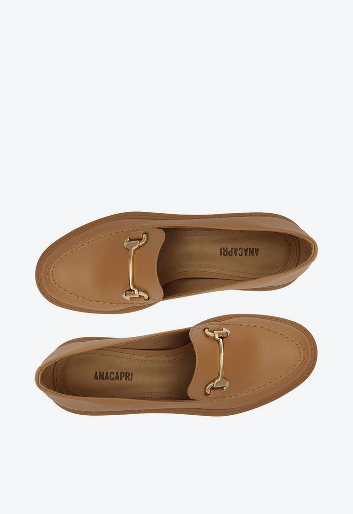 Mocassim Nude Anacapri Minimalista Bridão