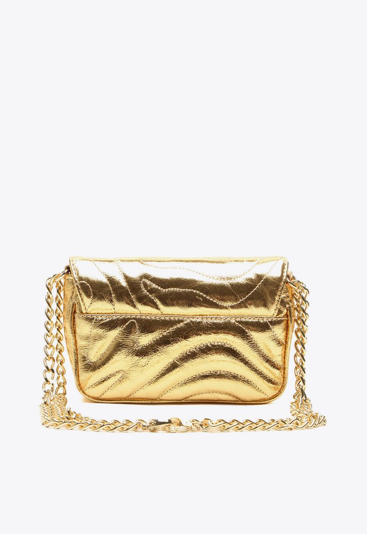 Bolsa Tiracolo Lily Pequena Dourado