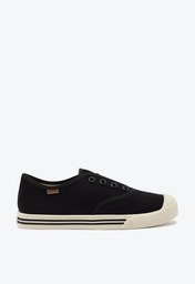Tênis Slip On Preto Anacapri Lona Alê
