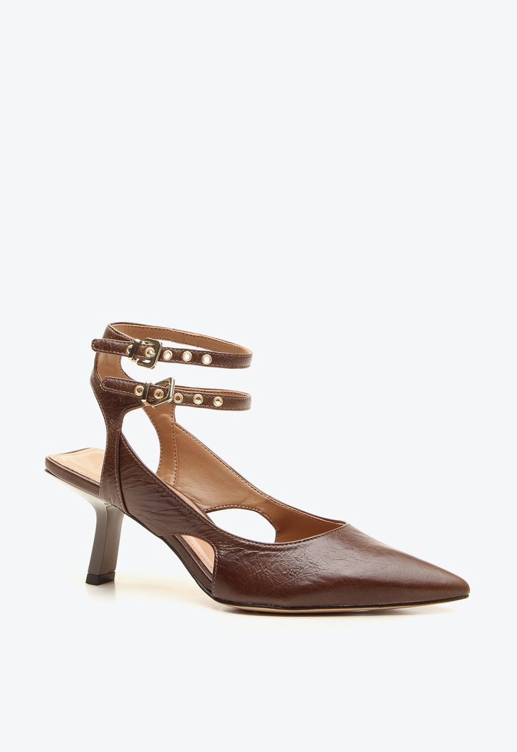 Slingback Eilleen Marrom