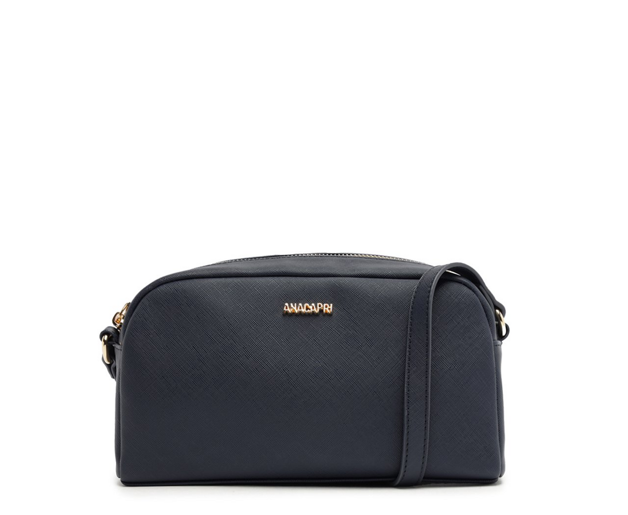 Bolsa Tiracolo Pequena Lisa Azul | ZZ MALL