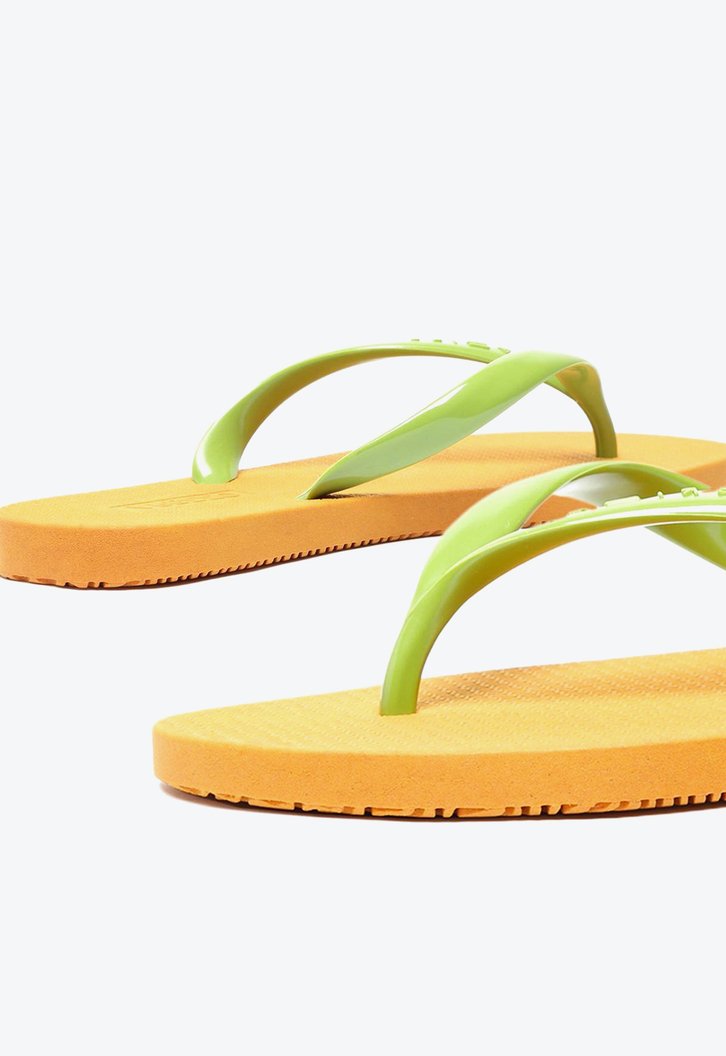 Kit Brizza Chinelo De Dedo Amarelo Multicolorido