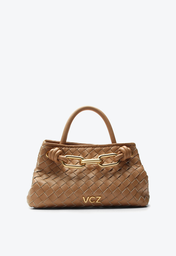 Bolsa Tote Mika Média Marrom