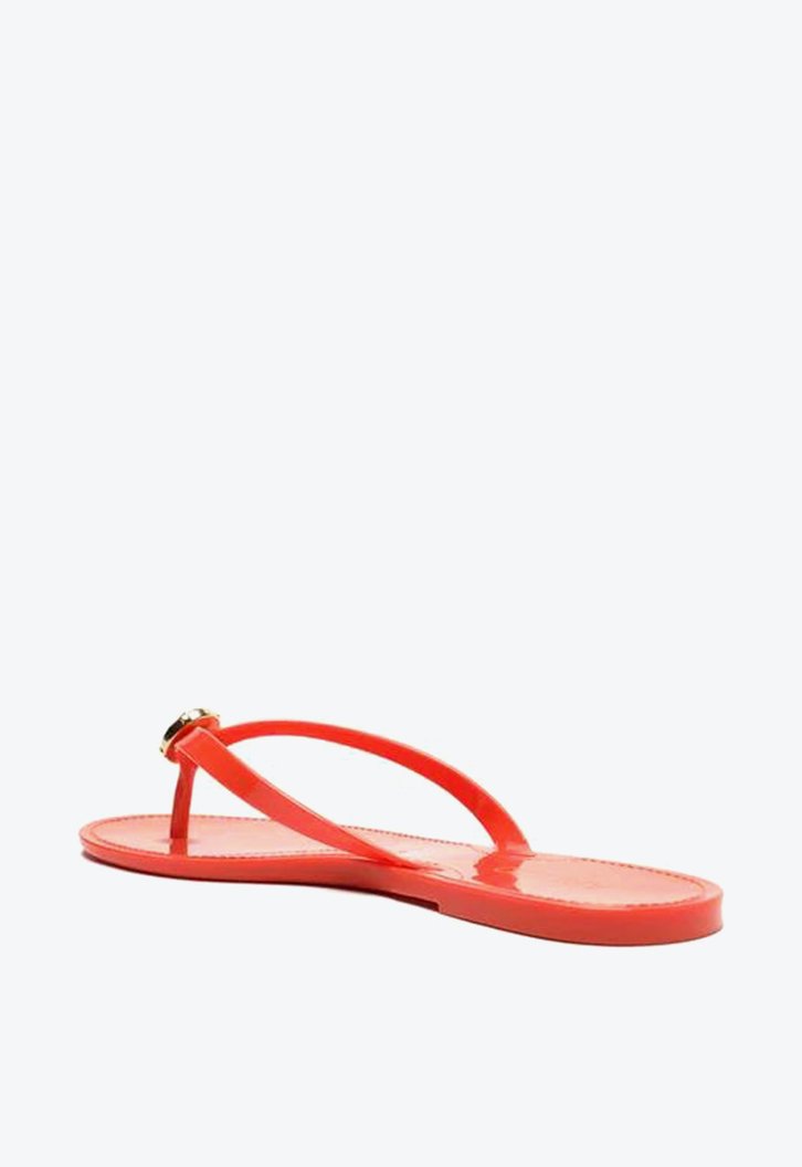 Chinelo Laranja Arezzo Injetado Pedra Wishes