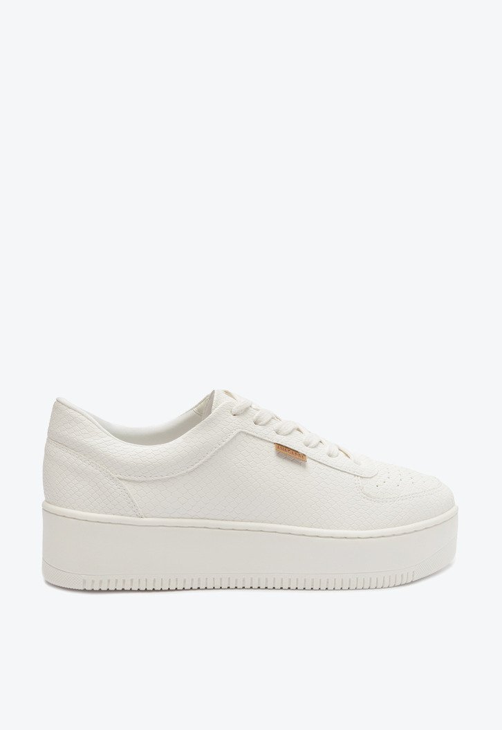 Tênis Flatform Branco Anacapri Amarração