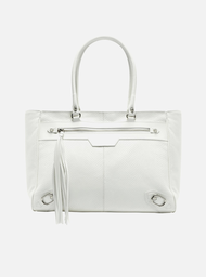 Bolsa Shopping Branca Arezzo Couro Snake Mafe Grande