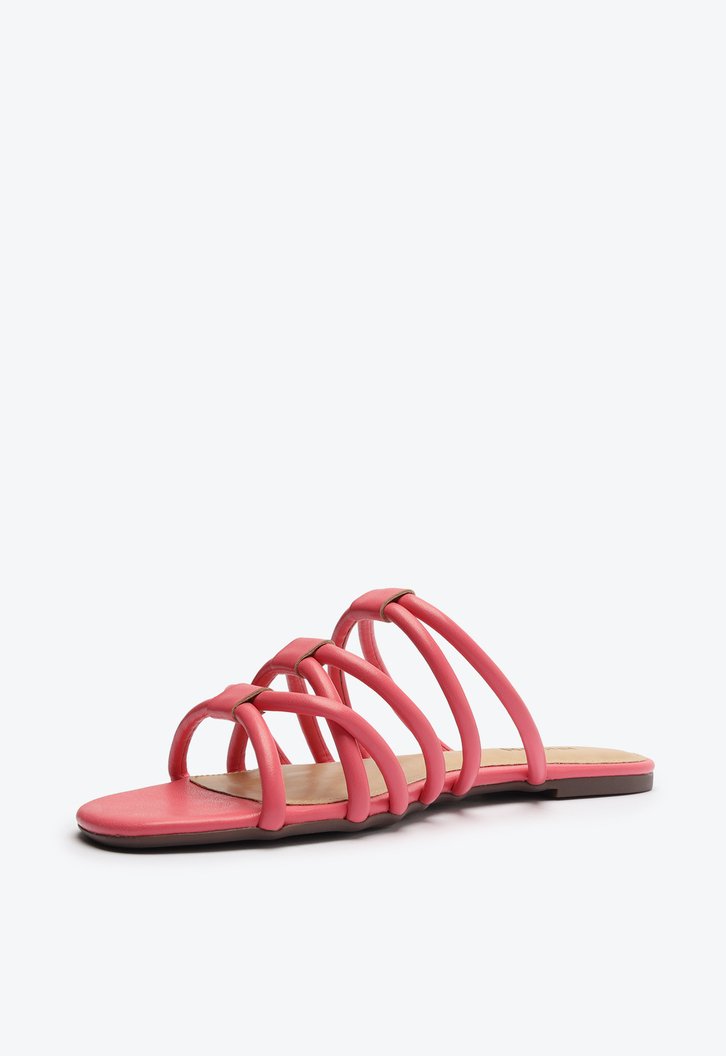 RASTEIRA ROSA ANACAPRI CHICLETE TIRAS FLAT