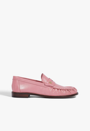 Mocassim Tyche Couro Rosa