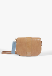 Bolsa Tiracolo Crossbody Verena Média Marrom | ZZ MALL