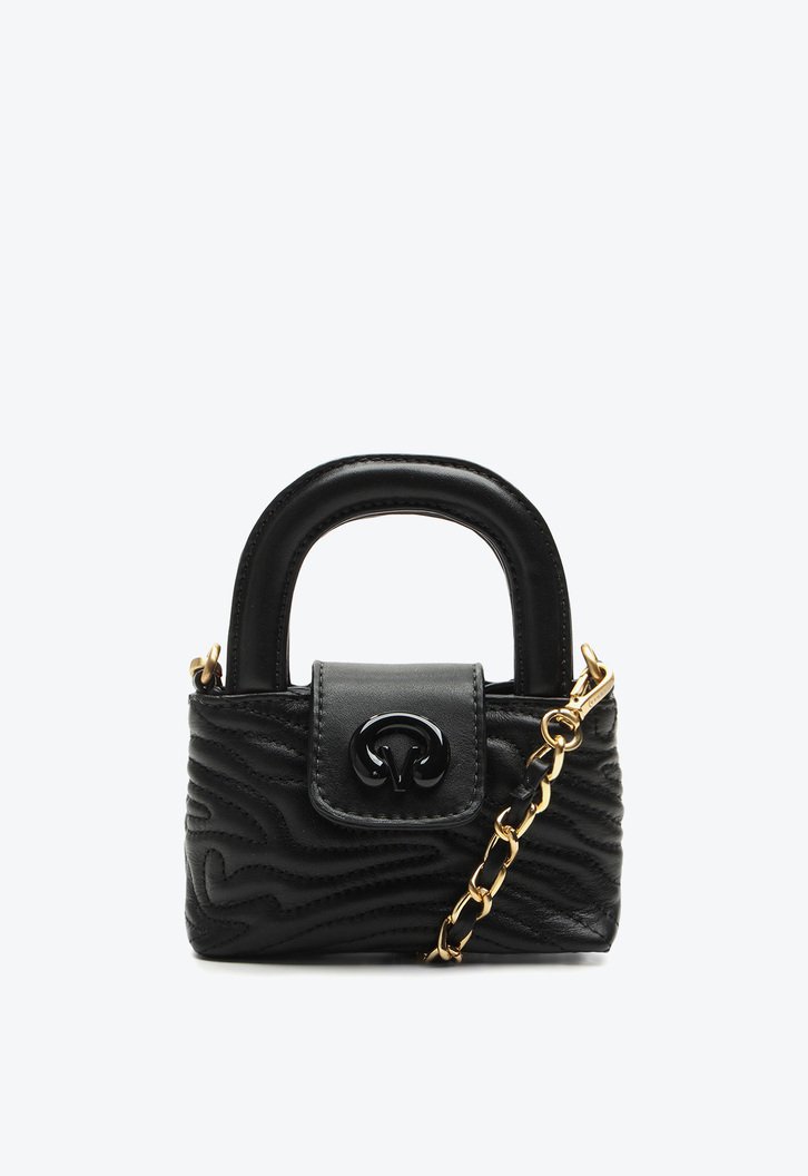 Bolsa Tiracolo Eleonora Pequena Preto
