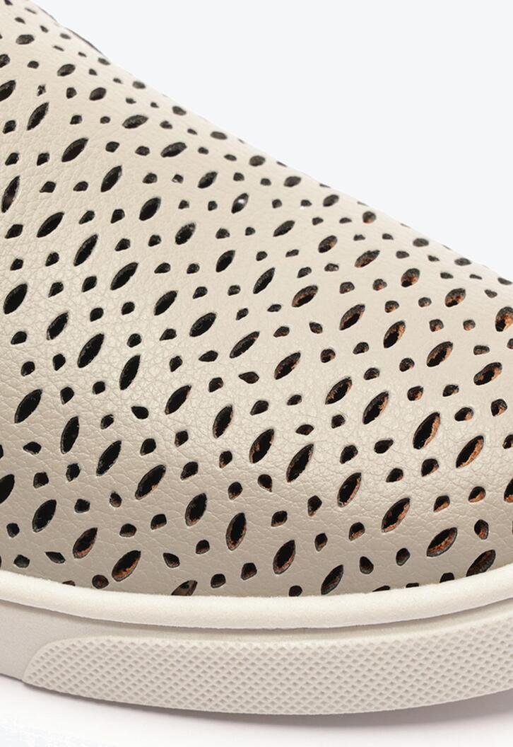 Tênis Slip On Ana Cinza