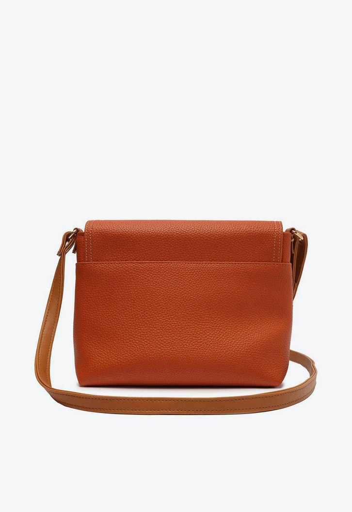 Bolsa Tiracolo Laranja Anacapri Básica Pequena