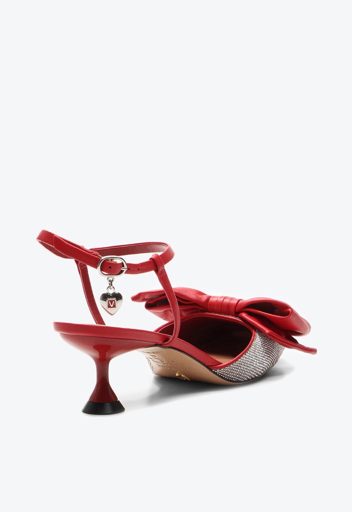 Slingback Charlotte Vermelho