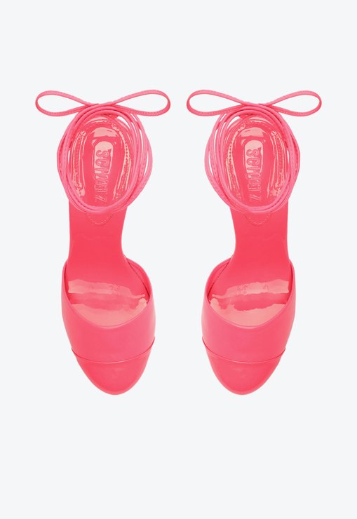 Sapato Scarpin Cecilia Couro Rosa