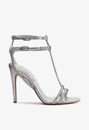 Martina Zircone Sandal 100 Silver
