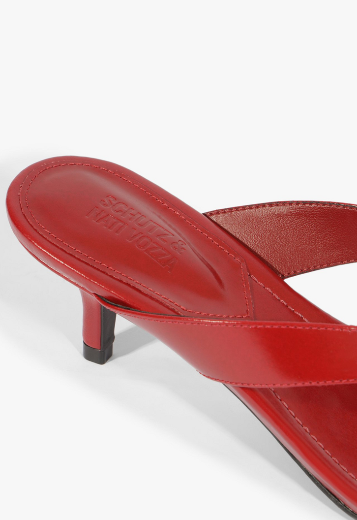 Sandália Mule Urban Couro Preta | ZZ MALL