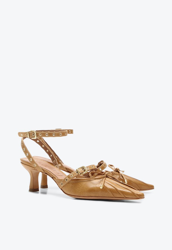 Slingback Caramelo Vicenza Japão