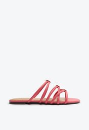 RASTEIRA ROSA ANACAPRI CHICLETE TIRAS FLAT