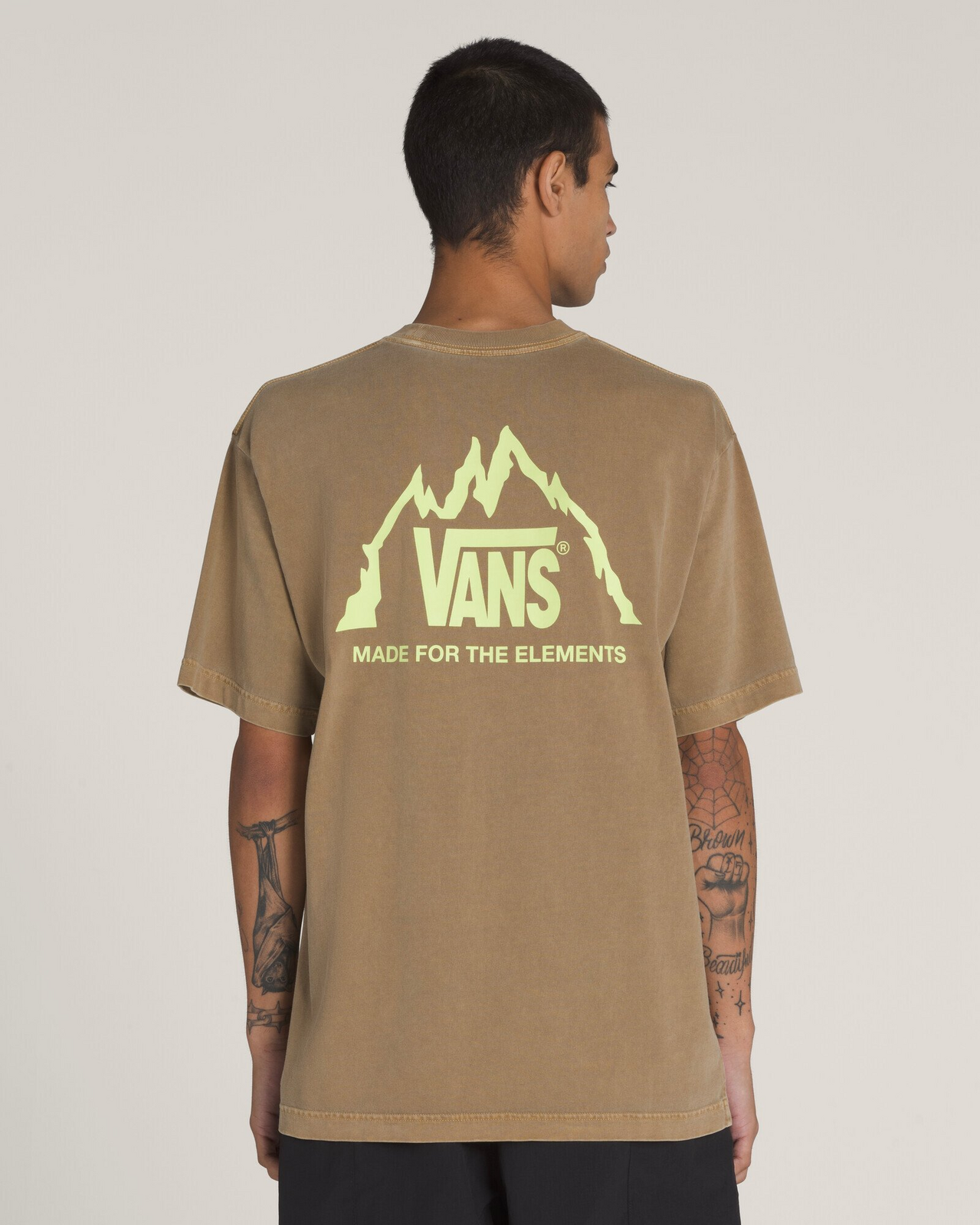 Camiseta Mte Crestline Ss Tee Sepia | ZZ MALL