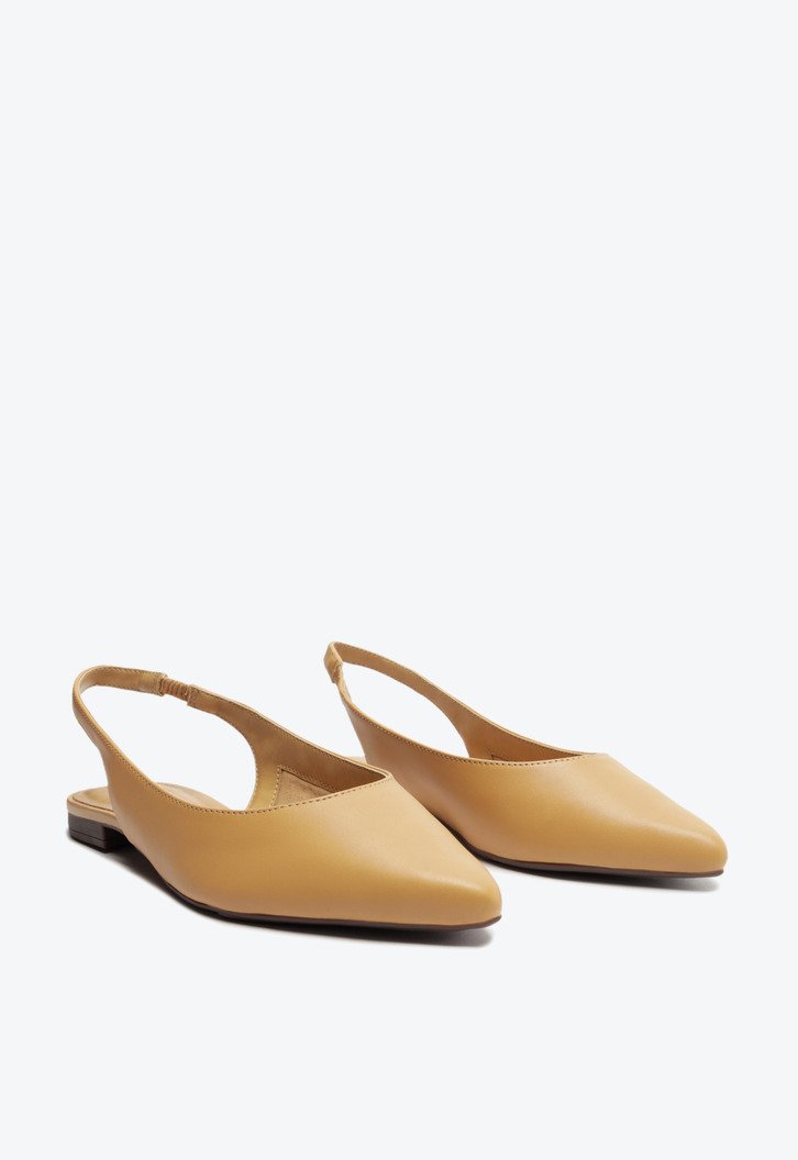 Sapatilha Nude Anacapri Slingback