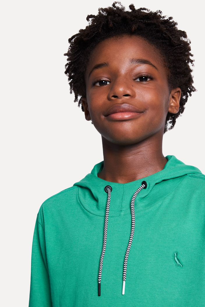 HOODIE VERDE RESERVA MINI FIO