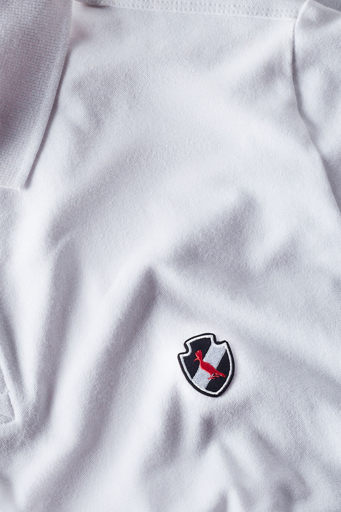 Polo Branca Reserva Piquet Vasco Da Gama