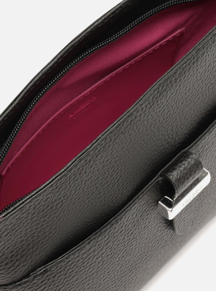 Bolsa Tiracolo Preta Toscana Pequena