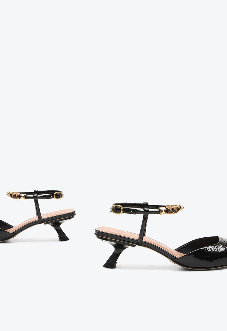 Slingback Servia Preto