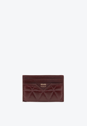 Porta-cartões Vermelho Schutz Couro