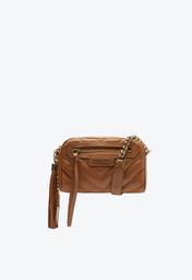 Bolsa Tiracolo Marrom Schutz Pequena Couro
