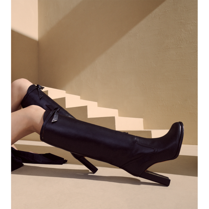 Clarita Saddlery Boot 90 Black