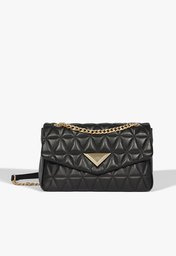 Bolsa Tiracolo Preta Schutz Grande Matelassê 944