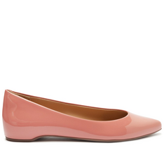 Sapatilha Rosa Bico Fino Verniz