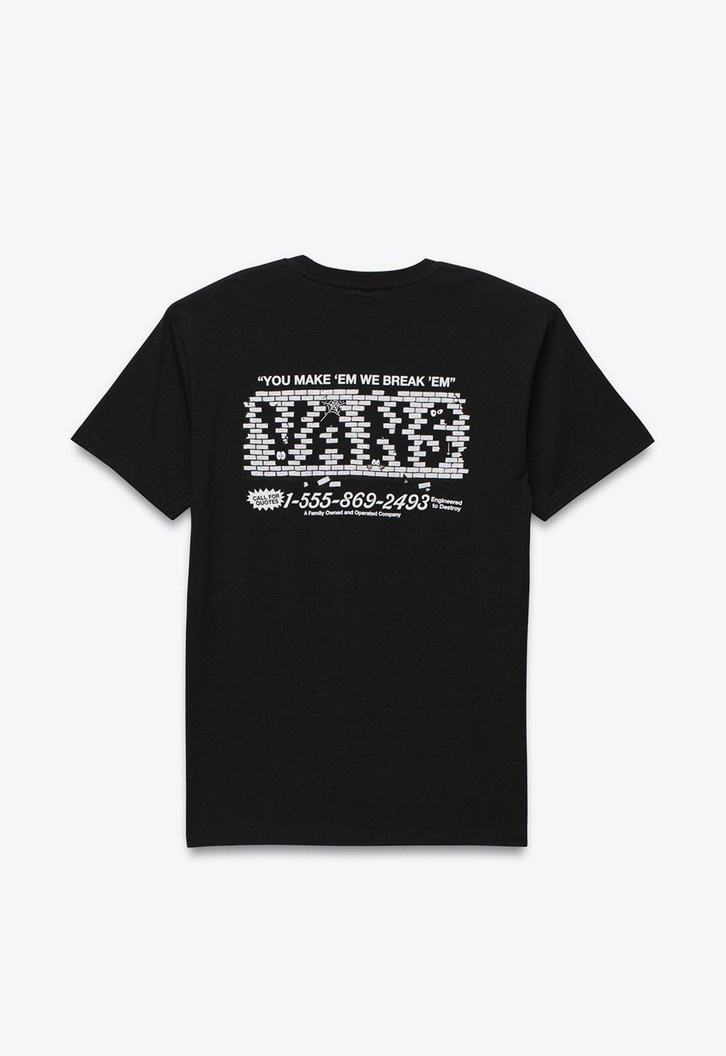 Camiseta Break Made SS Black | ZZ MALL