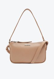 Bolsa Tiracolo Bege Anacapri Pequena Baguete