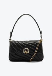 Bolsa Shoulder Manuela Média Preto