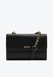 Bolsa Tiracolo Preta Anacapri Pequena Aba Tressê
