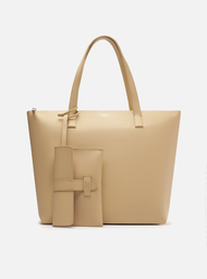 Bolsa Shopping Nude Arezzo Mercato Grande
