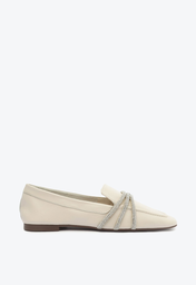 Mocassim Branco Schutz Couro Brilho