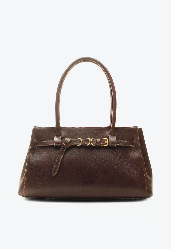 Bolsa Tote Margot Grande Marrom